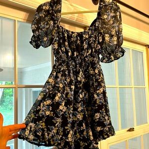 Alter’d State Blue Floral Romper